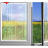 Combo 5m giấy dán kính khổ rộng 45cm - trúc xanh