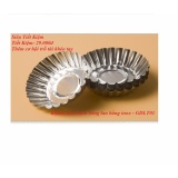 Combo 8 Khuôn làm bánh bông lan bằng inox - GDLT01