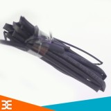 Combo Bộ 5 Ống Gen Co Nhiệt, Cách Điện 1mm, 2mm, 3mm, 4mm, 5mm, Dài 1m Mỗi Sợi - Màu đen