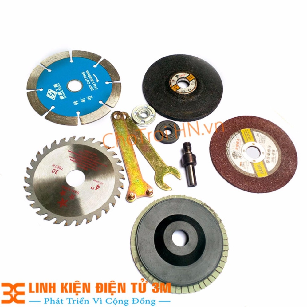 Combo Dụng Cụ Tháo Lắp và Lưỡi Cắt Mài