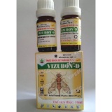 (Hỗ trợ phí VC) Combo thuốc dẫn dụ ruồi vàng đục trái Vizubon-Dvà 4 bẫy ruồi vàng đục trái