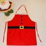 Cooking Kitchen Apron Xmas Party Baking BBQ Pinafore Christmas Gift Present Red - intl