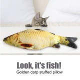 epayst Creative 3D Carp Fish Shape Simulation Cushion Throw Pillow Children Gift Sofa Home Decor 60cm
