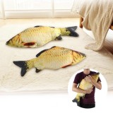 epayst Creative 3D Carp Fish Shape Simulation Cushion Throw Pillow Children Gift Sofa Home Decor 80cm