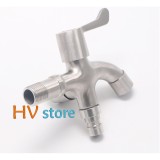 Củ sen tắm một đường nước kiêm vòi máy giặt Sunzin, inox 304