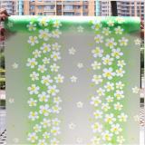 Cuộn 5m giấy dán kính hoa lài xanh lakhổ 45cm