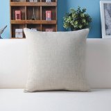 Cute Rabbit Square Linen Throw Pillow Case Bedding Cushion Cover Home Sofa Decor