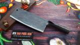Cow and Buffalo Bone Cutting Knife with Hand-Forged Iron Handle S06 High Quality Vip Knife