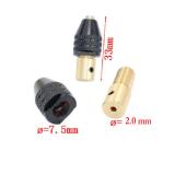 Đầu kẹp mũi khoan cho Motor trục 2mm
