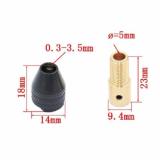 Đầu kẹp mũi khoan cho Motor trục 3.17mm