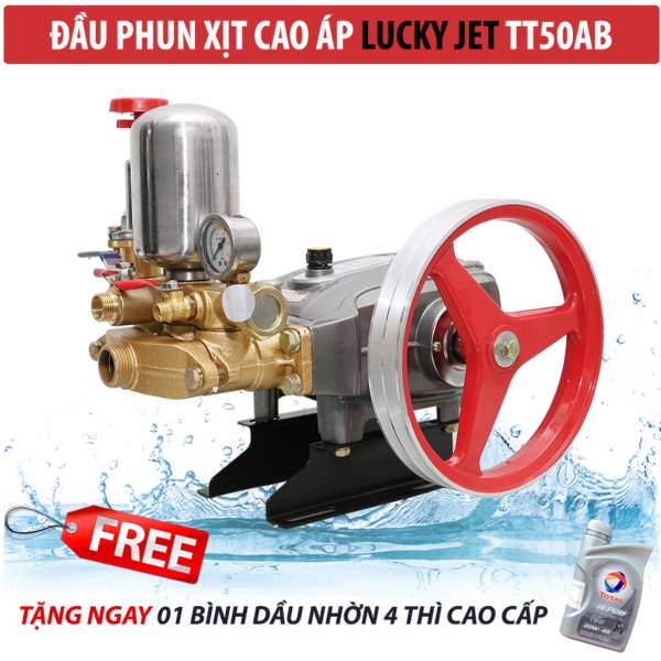 Đầu Phun Xịt Áp Lực Cao Lucky Jet TT50AB (Màu Chì)