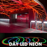 Dây LED NEON trang trí cao cấp - 10 Mét, Gắn sẵn nguồn, Nhiều màu chọn