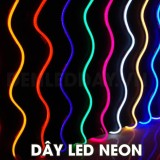 Dây LED NEON trang trí cao cấp - 10 Mét, Gắn sẵn nguồn, Nhiều màu chọn