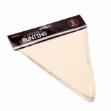Dây trang trí hình lá cờ cotton 6 miếng/dây ubl ye0002