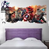 DECAL DÁN TƯỜNG 3D BIỆT ĐỘI AVENGERS – MARVEL