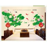 Size lớn Decal dán tường AO SEN Sticker Tranh Dán Tường -Decal dán tường cây xanh ,Decal dán tường hoa lá