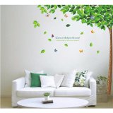Decal dán tường cây xanh mát- HPMLA6026-Flowerdecal