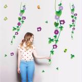 Red Vine wall decal with glue pk321
