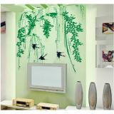 Decal dán tường dây leo xanh lá 1 binbin pk489