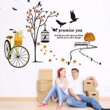 Decal , sticker, wall sticker, decal dán tường i promise you- jm7248