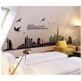 Decal dán tường LOVE TO FlY Sticker Tranh Dán Tường - HPMJM7280- Decal dán tường trang trí phòng khách, trang trí quán cafe, trang trí shophouse