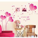 Decal dán tường PINK HEART AY9273-flowerdecal