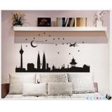 City 1 wall decal