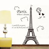 Decal dán tường tháp effel 1PK72