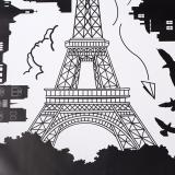 Decal dán tường Tháp Eiffel
