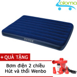 Đệm bơm hơi kèm bơm điện Intex 68758