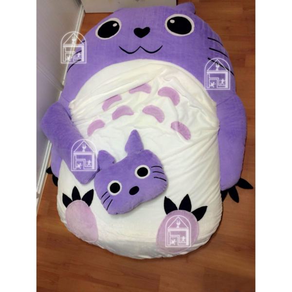 Nệm thú bông Cao Cấp Nhật Bản Totoro Có Chăn Bụng Vao Nha Toi BA0049