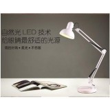 Đèn bàn chuyên dụng nối mi, làm nail, phun xăm thẩm mĩ kiểu dáng pixar - Kèm bóng led chuyên dụng chống lóa 7W trắng RĐ ( tặng kẹp bàn đa năng)