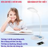 Đèn bàn học điện quang, Den led chieu sang - Đèn để bàn, đèn cảm ứng V99 ánh sáng chống cận 3 chế độ - Dòng sản phẩm loại to CAO CẤP - BH UY TÍN 1 ĐỔI 1