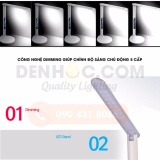 Đèn bàn học sinh cao cấp LED Maple DTT7 tích hợp đồng hồ, báo thức, nhiệt kế