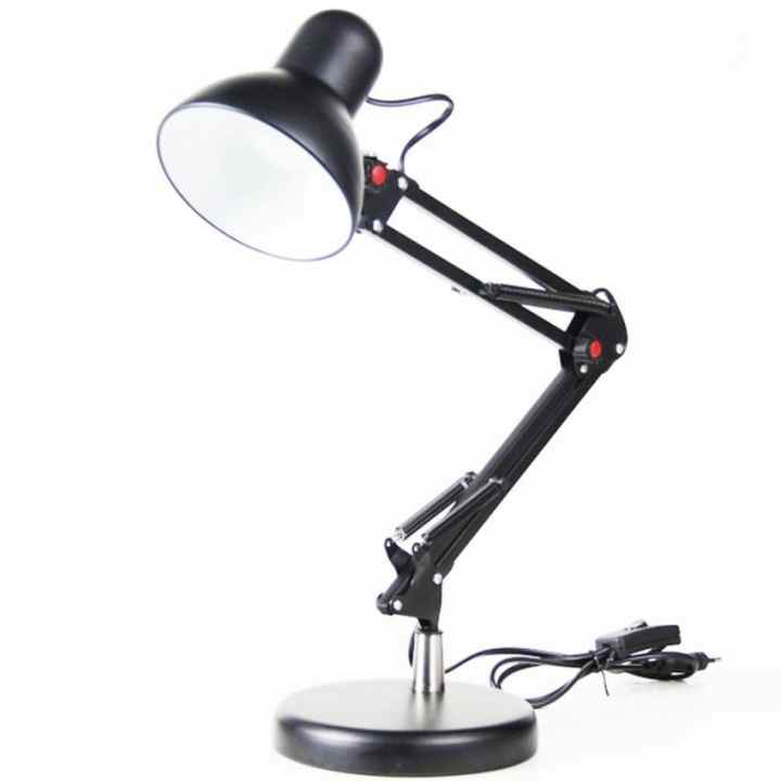 Đèn bàn thông minh Vietdeal tặng kèm dụng cụ kẹp bàn (Đen)