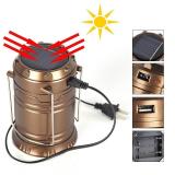 Đèn Bão Năng Lượng Mặt Trời 5800T Cao cấp