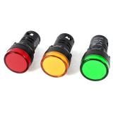 Đèn báo pha 22mm - Indicator light - Pilot lamp - Đèn báo tủ điện - Đèn phi 22