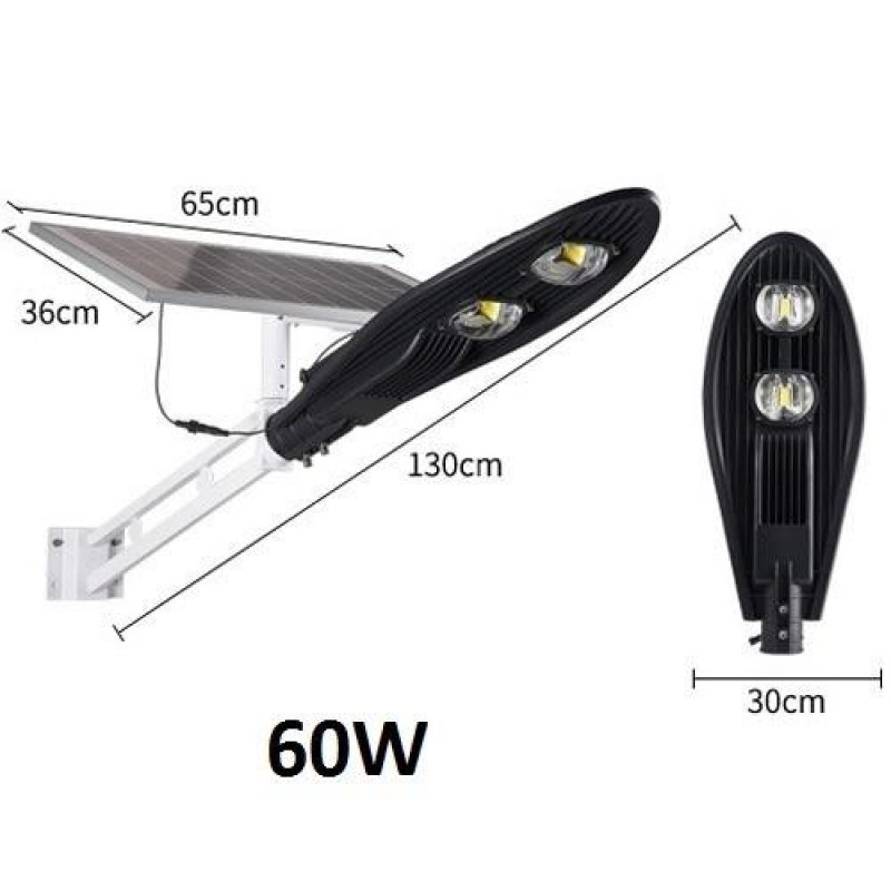 Đèn chiếu sáng đường phố năng lượng mặt trời LED 60W - MTD60