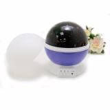 Đèn chiếu sao bầu trời xoay 360 độ (Tím) (Violet)