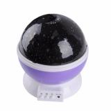 Đèn chiếu sao bầu trời xoay 360 độ (Tím) (Violet)