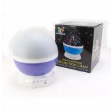 Đèn chiếu sao bầu trời xoay 360 độ (Tím) (Violet)