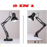 Đèn để bàn làm việc full box loại 1 (kèm bóng LED chống cận Rạng Đông và kẹp bàn)