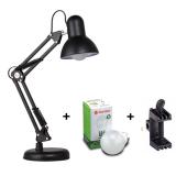 Đèn để bàn làm việc full box loại 1 (kèm bóng LED chống cận Rạng Đông và kẹp bàn)