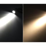 Đèn Led rọi ray vỏ đen ánh sáng vàng 7W - MD61