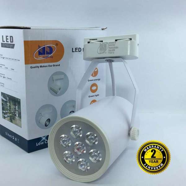 Đèn Led rọi ray vỏ trắng ánh sáng trắng 7W - MD61