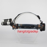 Đèn gắn trán kiểu thợ mỏ 3 bóng LED RJ-3000 siêu sáng