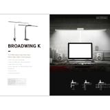 Đèn kẹp bàn cảm ứng BroadWing K 9000