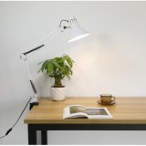 Đèn kẹp đầu giường, kẹp bàn đọc sách chóa cổ điển PX02 - kèm bóng LED chống lóa cận Asia ( BH 1 NĂM)