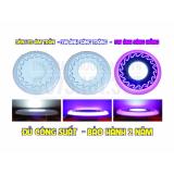 Đèn LED âm trần 3 chế độ 6W ( 3W viền hồng )