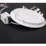 Đèn LED âm trần SUNTEK 9W  (Ánh sáng vàng) (Vàng)